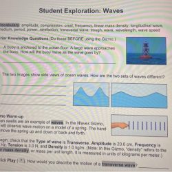 Longitudinal wave gizmo answer key