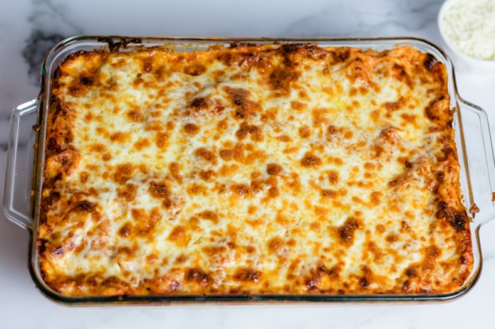 Biaggi's baked ziti al forno