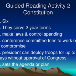 Guided reading activity the constitution