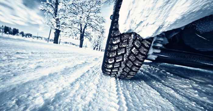 Continuous hard braking on ice and snow often: